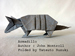 origami Bat2, Author : Toyoko Uemori, Folded by Tatsuto Suzuki